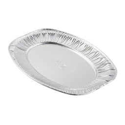 Поднос алюминиевый,верх.внеш.размер 351*235мм,дно227*135мм,высота 25мм,обьем 1200мл,25 шт/уп (100шт)