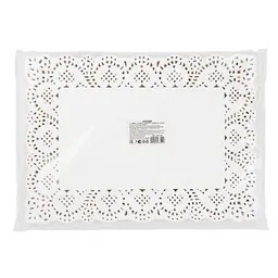 Салфетка ажурная, бумажная,Прямоугольная 25*35см, 250шт/уп  AVIORA