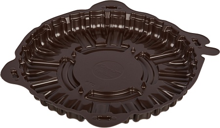 Упак для торта Емкость Т-207/1ДШ (М) КОРИЧНЕВАЯ (200шт/уп)*