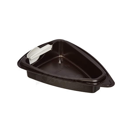 Упак для торта Емкость Т-2 ДШ (КОРИЧНЕВАЯ) (800шт/уп)*