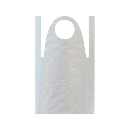 Фартук одноразовый 70 х 110 см, полиэтиленовый, 100 шт. в уп., AVIORA * (1000шт/кор)