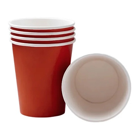 Стакан бумажный (KDG) Red 250 мл (50/20/1000)