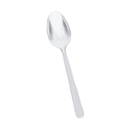 Ложка столовая прозрачная премиум 50 шт/уп полистирол
