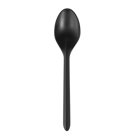 Ложка Столовая ПП (материал "ПП"); Цвет: Черный (50шт/20уп)